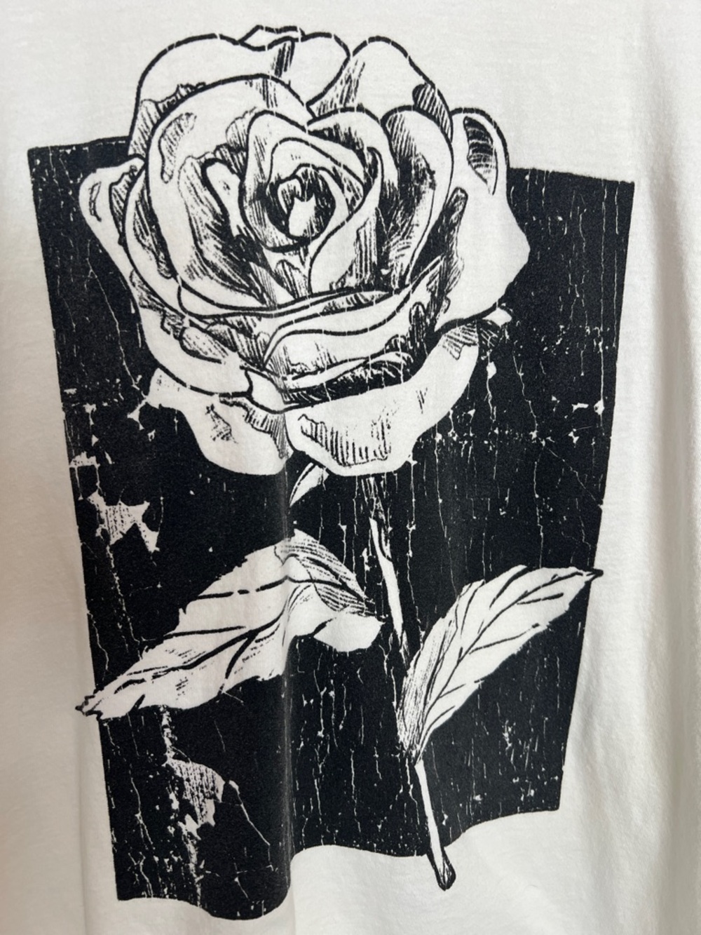 Girl Dangerous for Free People - Rose Stem Long Sleeve (Vintage White) - Picture 4 of 6